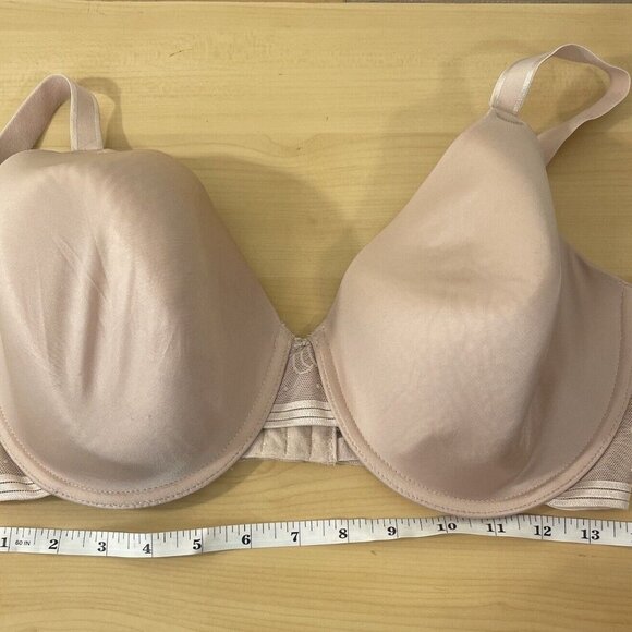 Wacoal Net Effect Underwire Bra 853340, Seamless, Floral Mesh 38DDD - Picture 11 of 14